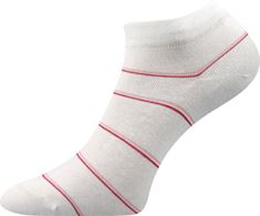 ponožky Lonka Kazi - bílo růžové