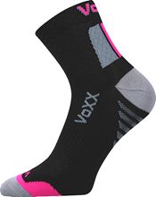 ponožky Voxx Kryptox černá-magenta