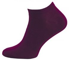 ponožky kotníčkové purpurové