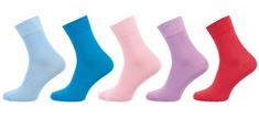 ponožky barevné 5 párů