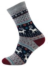 zimní ponožky s vlnou sob