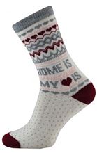 zimní ponožky s vlnou Home