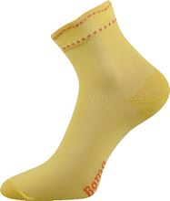 ponožky květa žluté