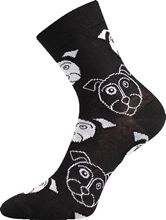 ponožky xantipa pes černé