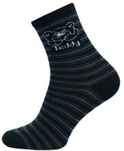 ponožky s medvědem černé