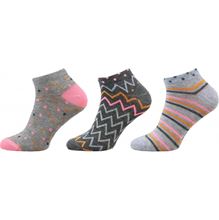 bavlněné kotníkové ponožky mix