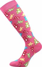 barevné podkolenky s motivem medvídků