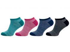 barevné kotníkové ponožky