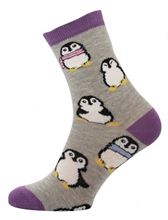 bavlněné ponožky s tučňákem